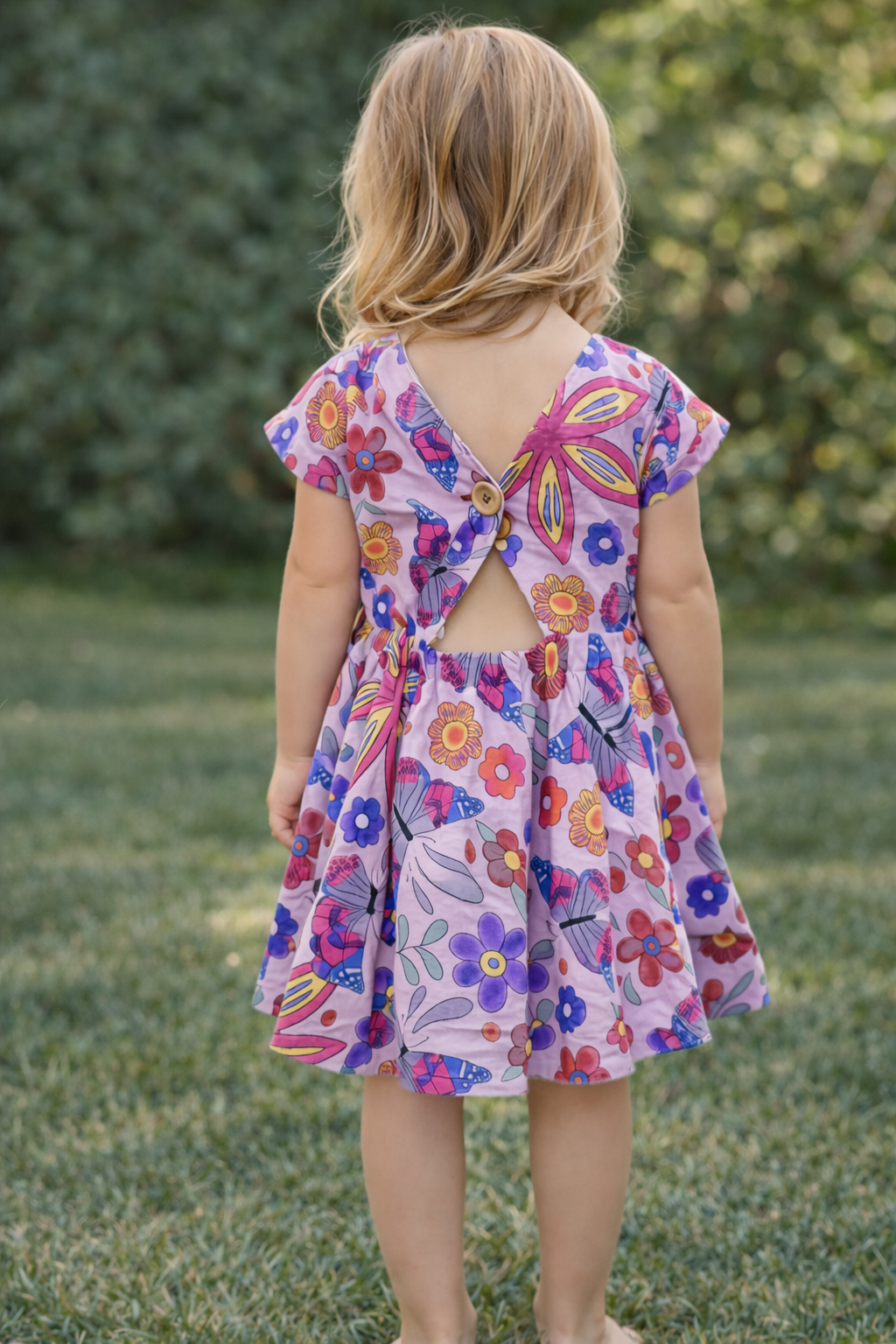 Butterfly Tile Dress