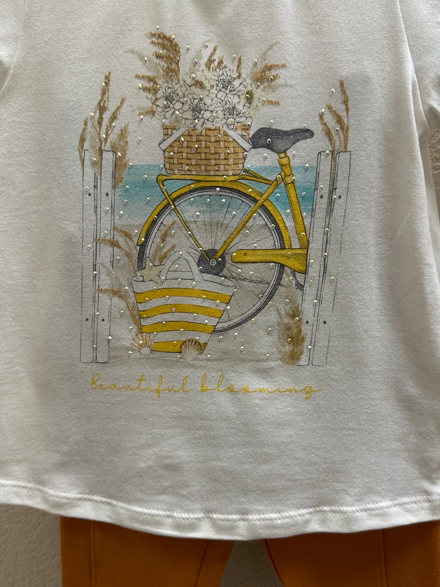 Beach Floral Bike Set