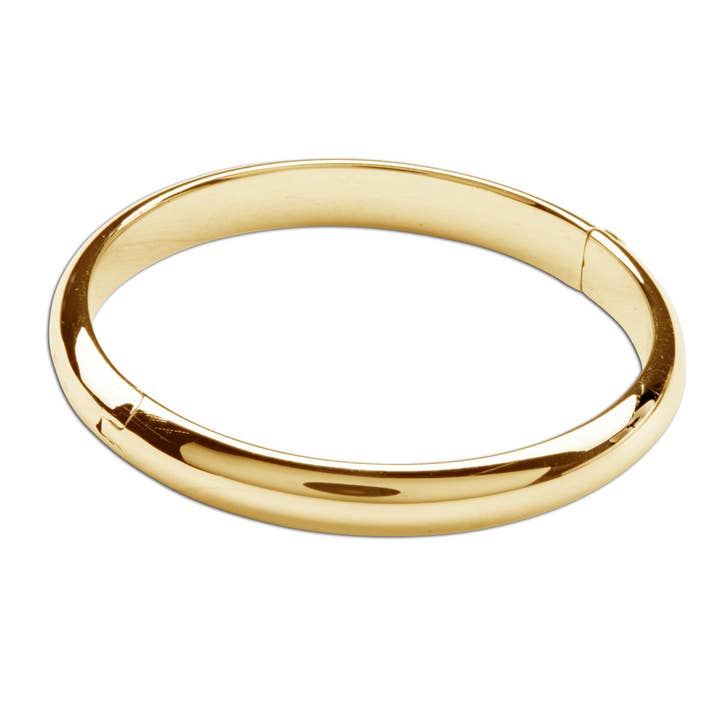 Gold Classic Bangle