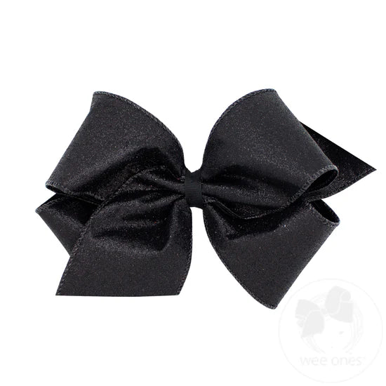 BLK King Glitter Bow