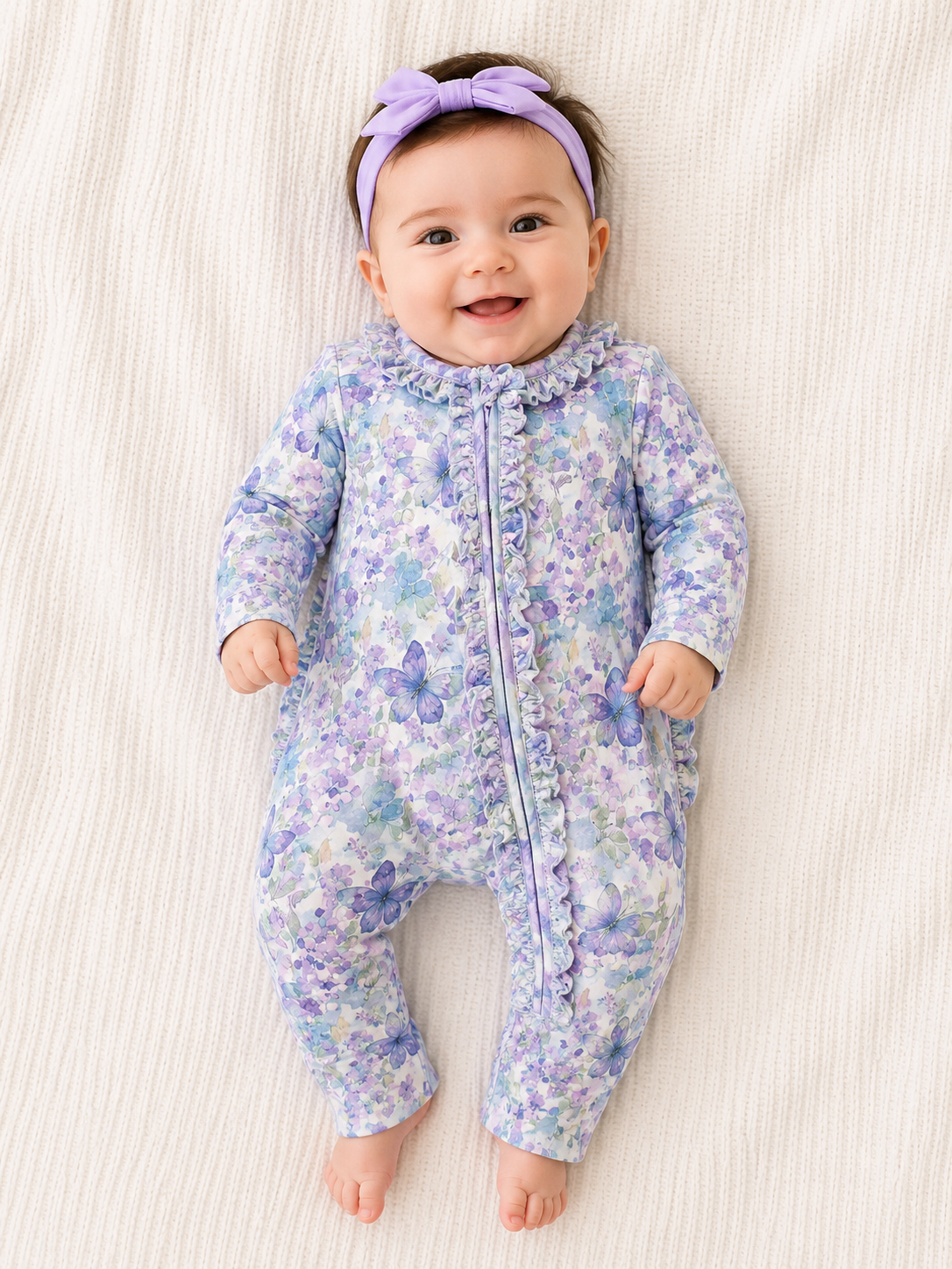 Violet Grace Footie