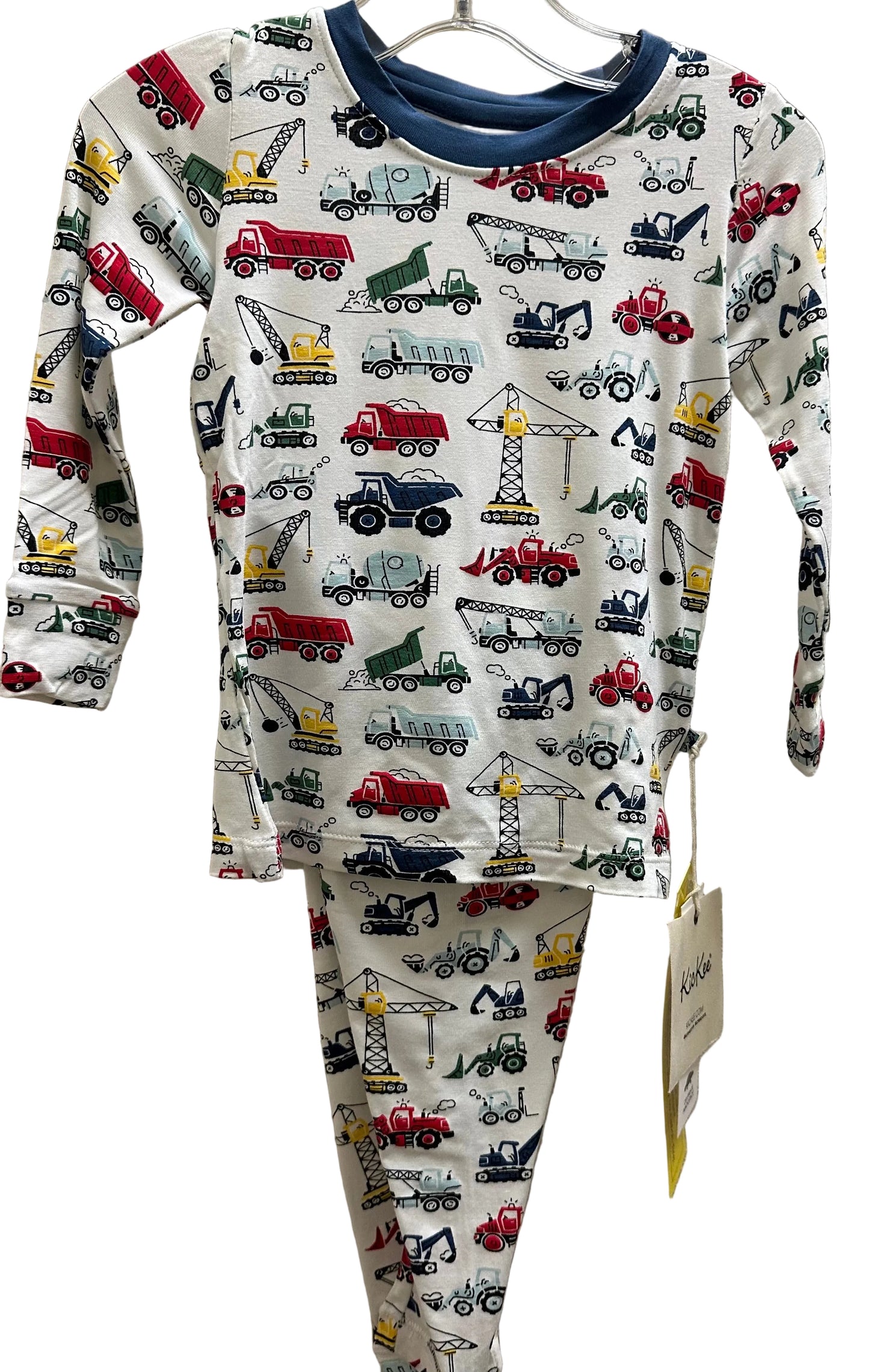 Natural Construction Trucks Pj Set