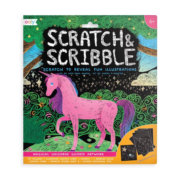Scratch & Scribble - Unicorns
