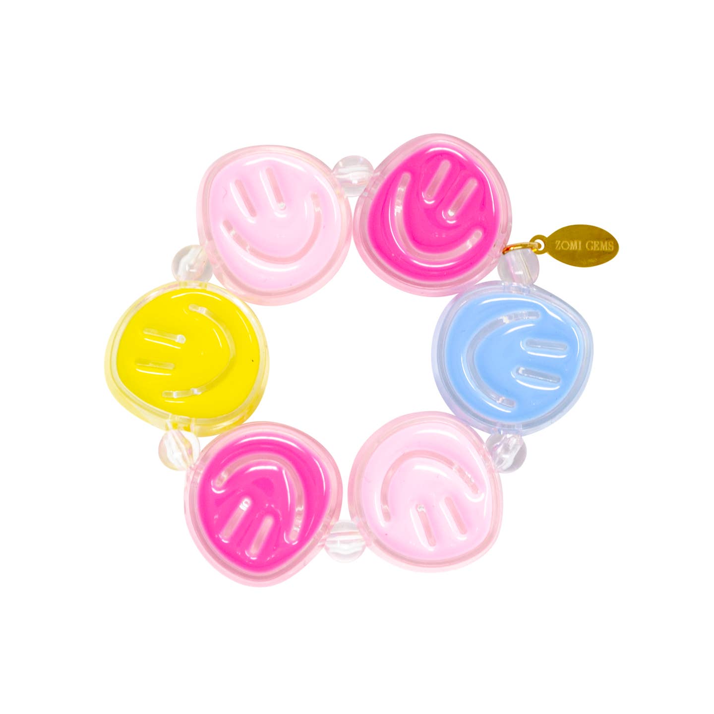 Jumbo Hearts and Smile Bracelet