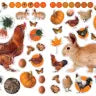 On The Farm Stickers