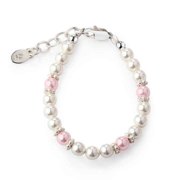 Addie Sterling Silver Pearl Bracelet