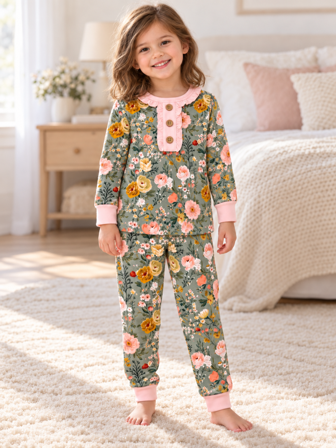 Willow Bloom 2pc Pajama Set