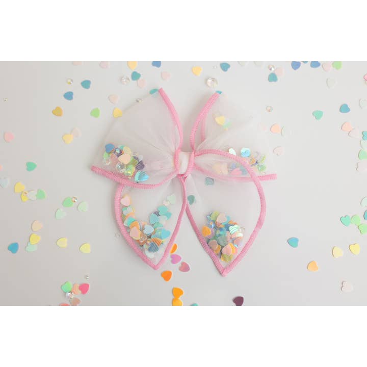 Pastel Mesh Shaker Clip
