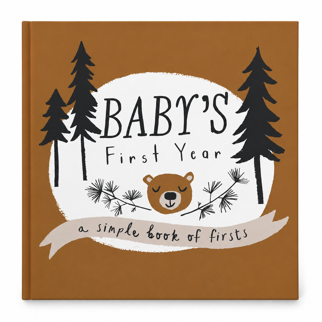 Little Camper First Year Baby Book
