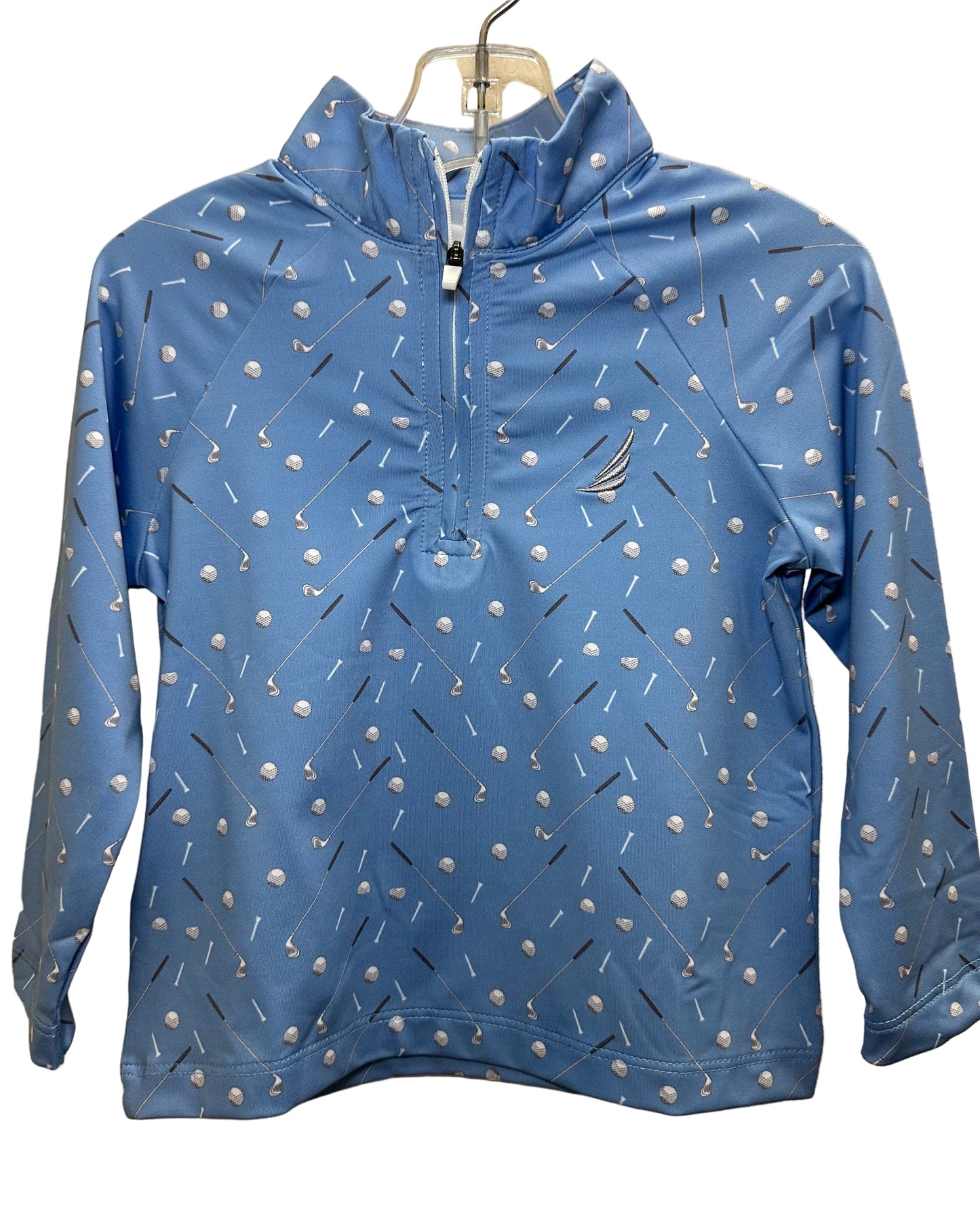 Levi Golf Print Performance Zip