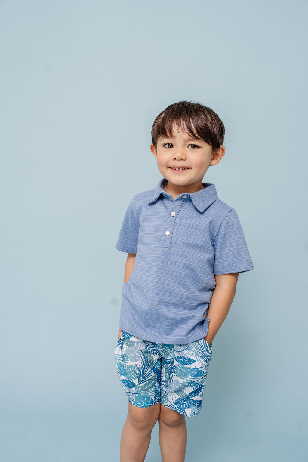 Dusty Blue Polo