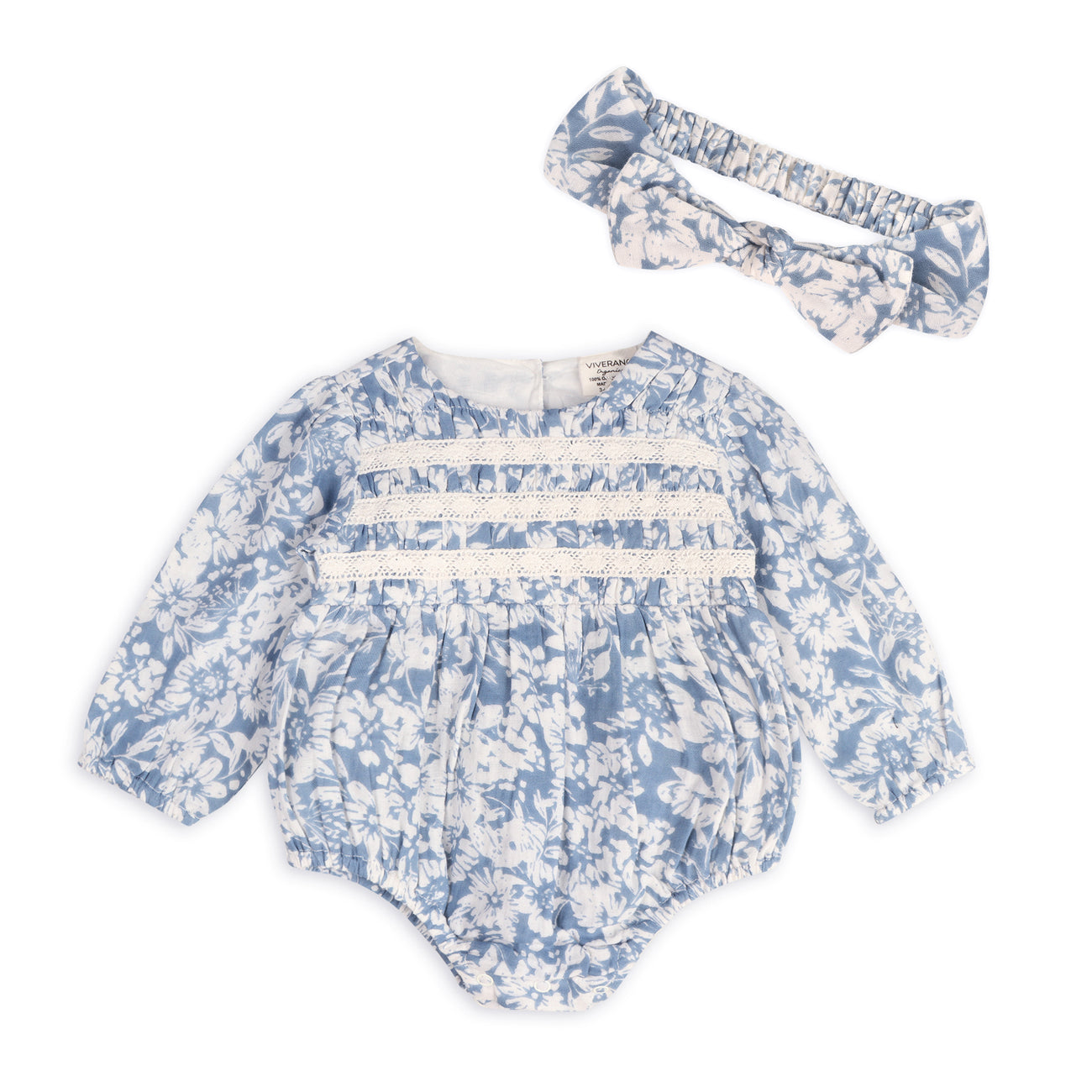 Mykonos Baby Romper and Headband