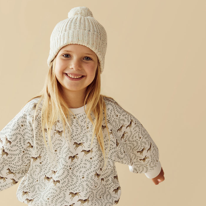 Trixie Horse Organic Terry Sweater