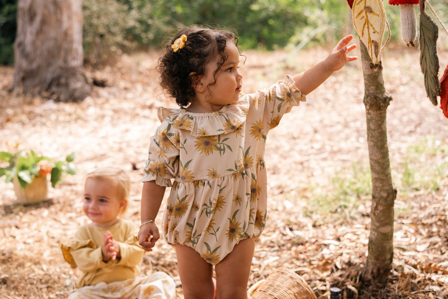Sunflower Field Hazel Romper
