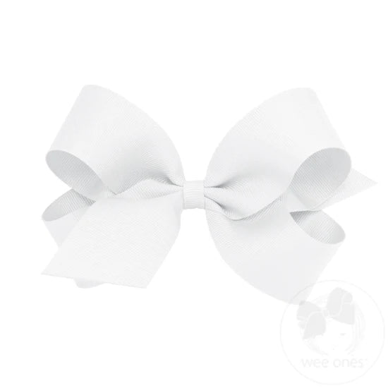 WHT L Beautiful Bow Wee Ones