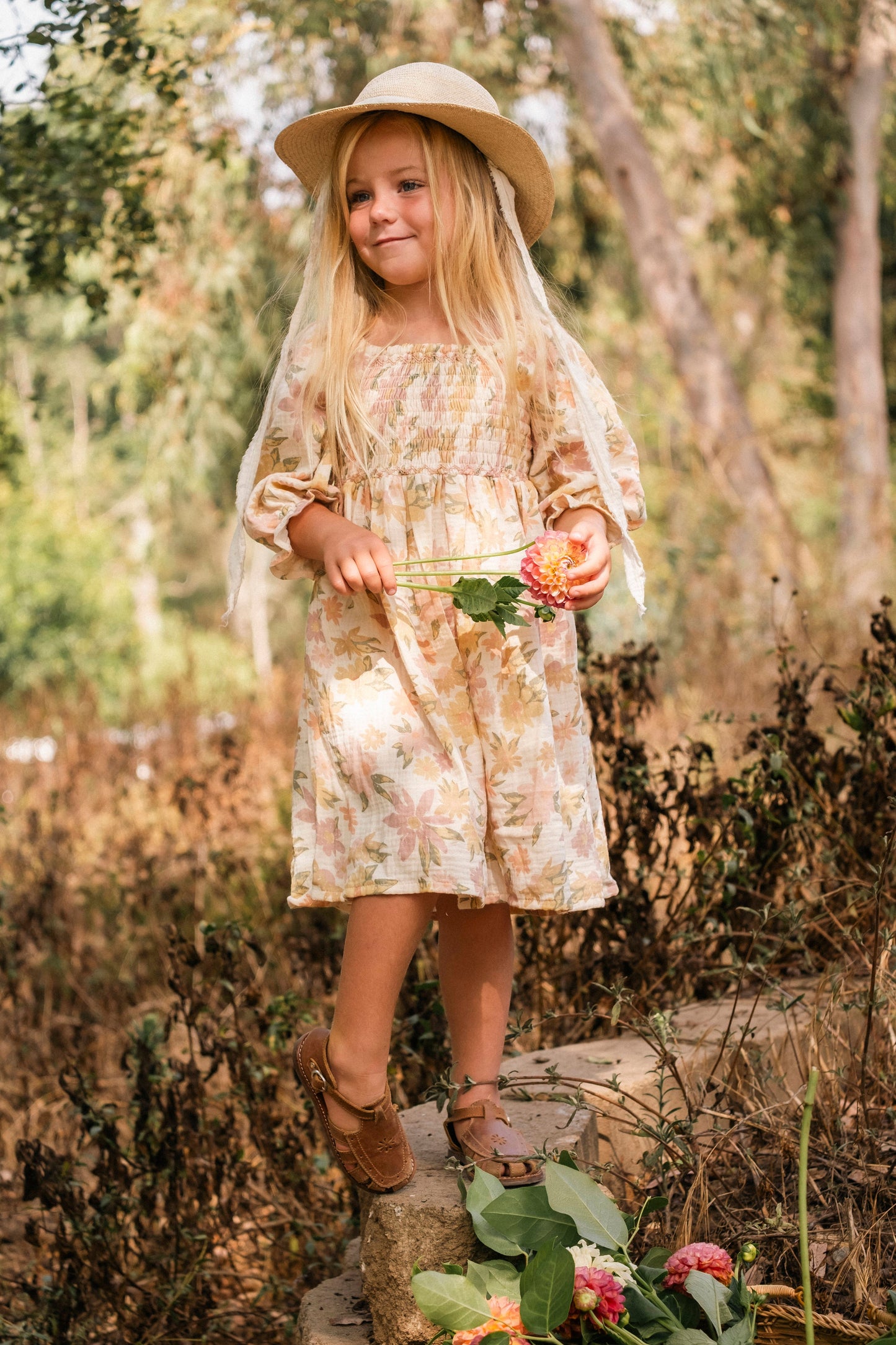 Mauve Meadow Ivy Dress