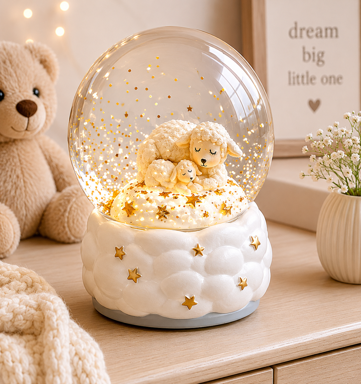 Goodnight Light Up Musical Globe