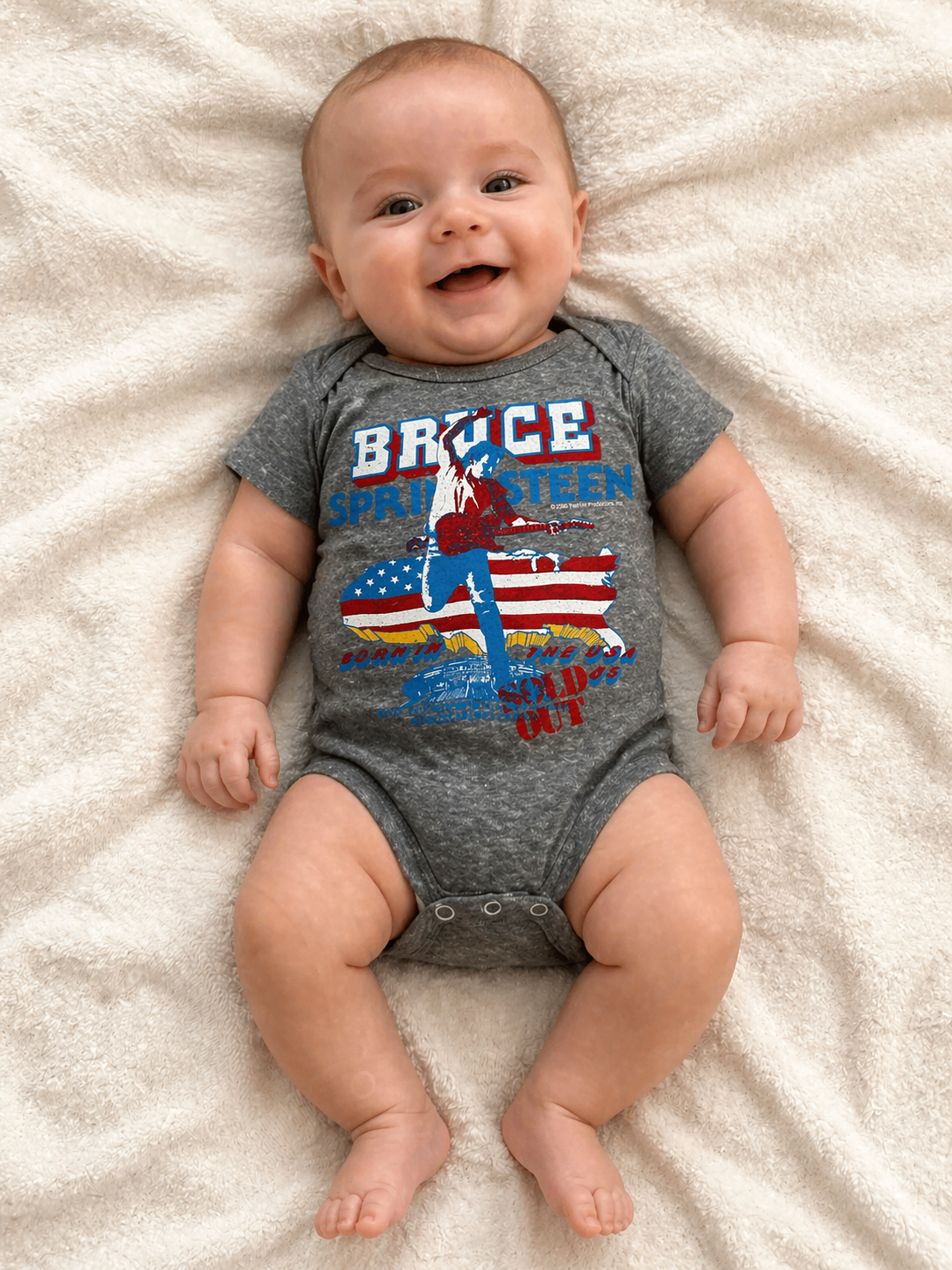Bruce Springsteen USA Onesie