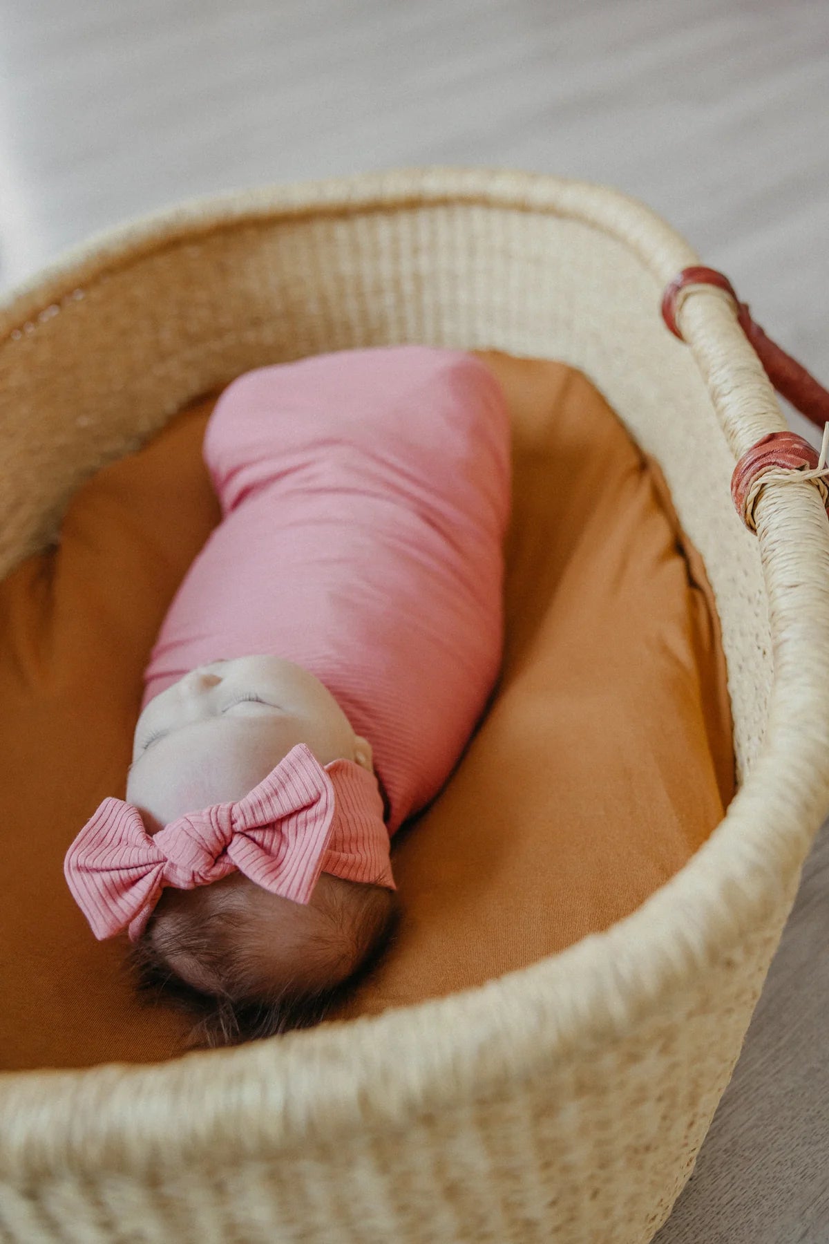 Rosewood Knit Swaddle
