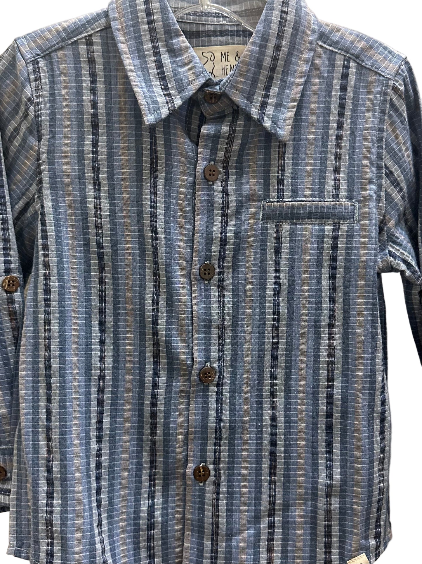 Atwood Blue Plaid Woven Shirt