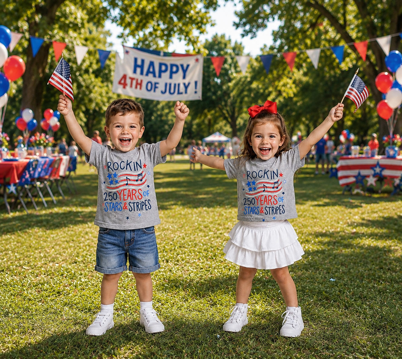 Rock In 250 Years Stars and Stripes