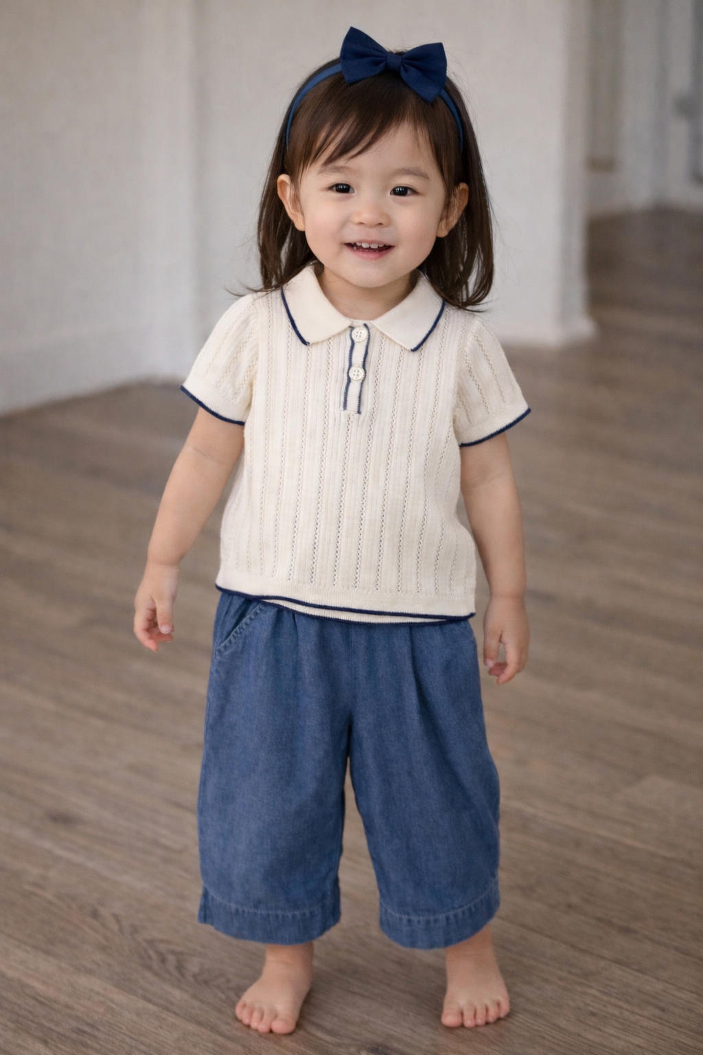 Flowy Dark Denim Pants