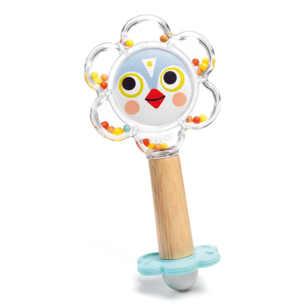 Wooden Baby Flower Toy