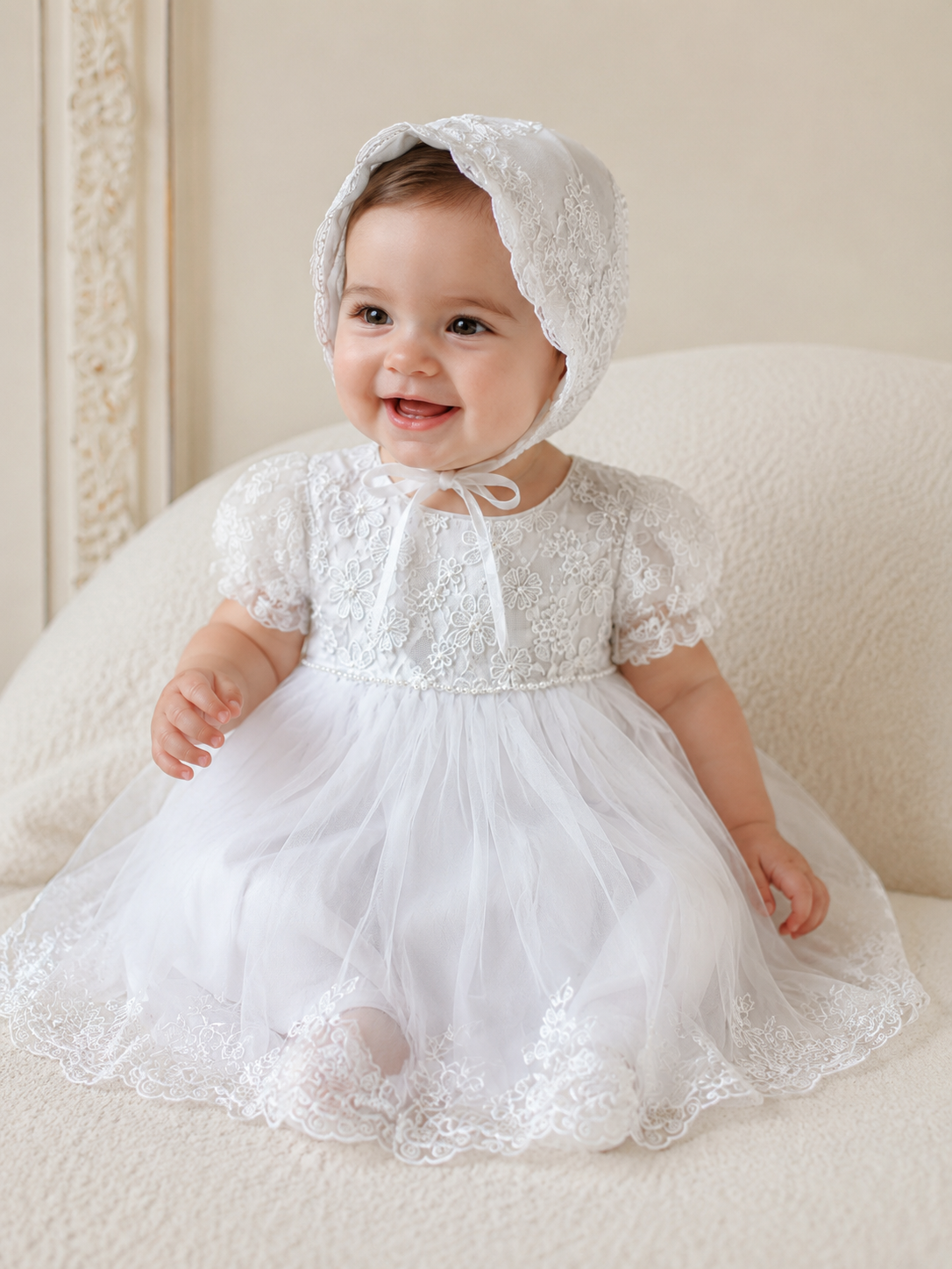2403 3D Flowers Dress