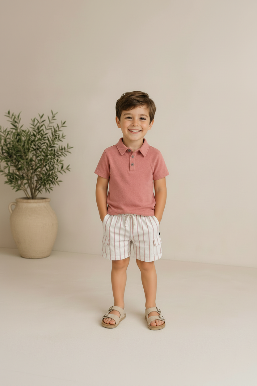 Sienna Stripe Short Set