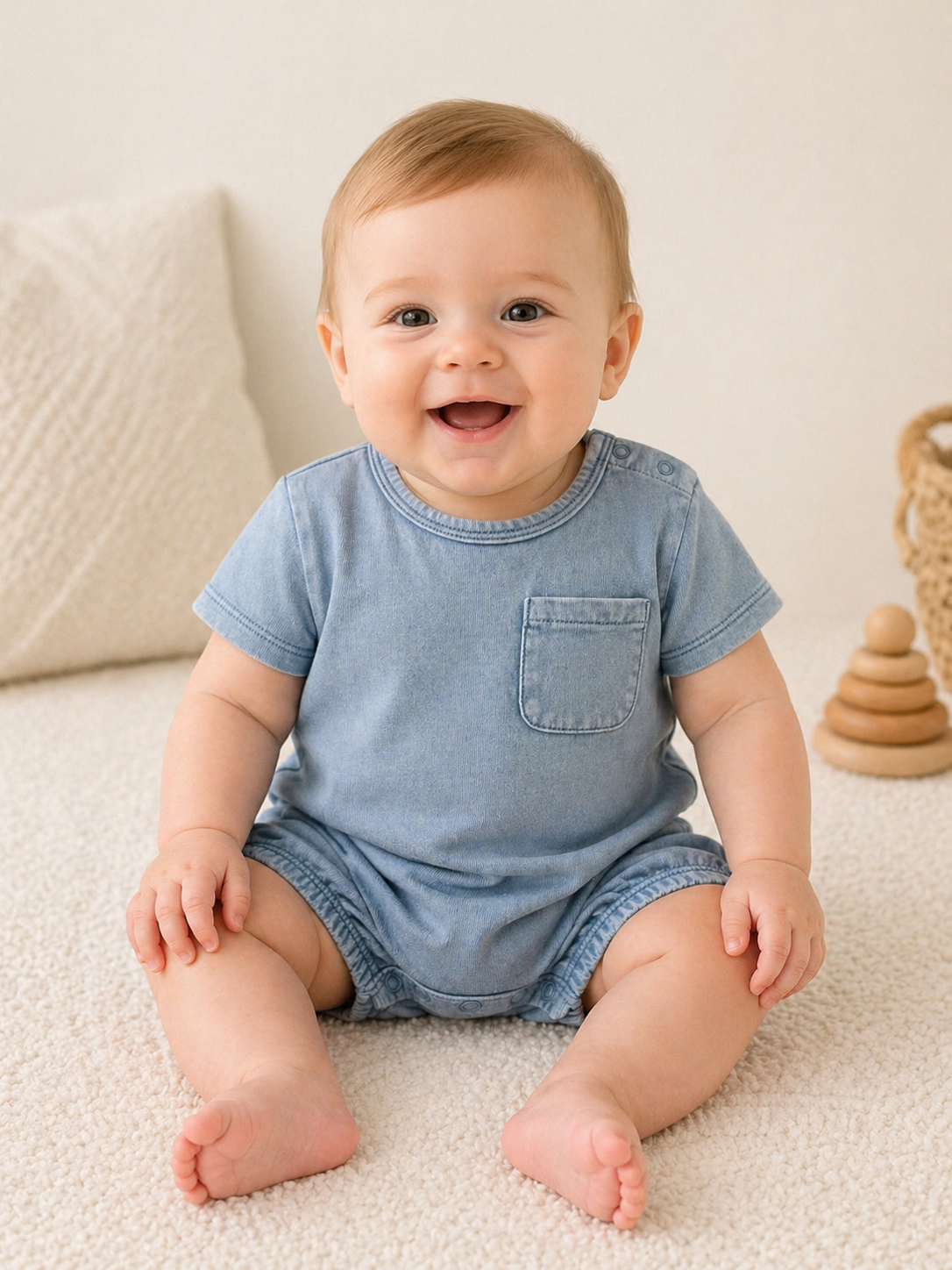 Dusk Organic Sweat Romper