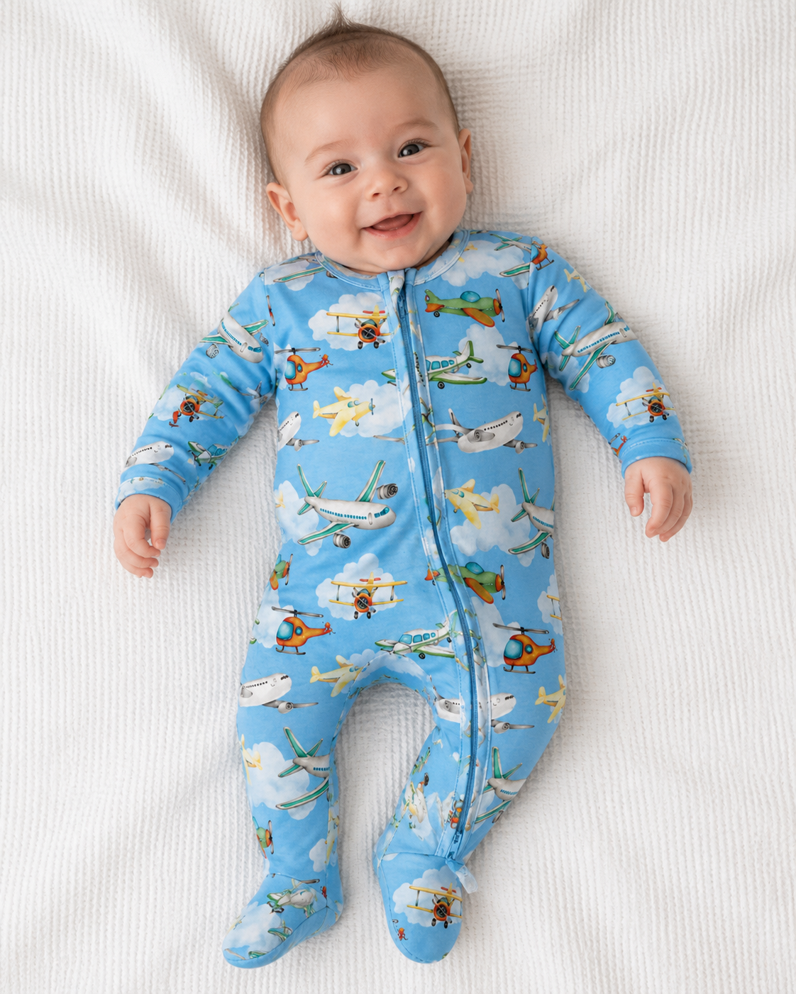 Theodore Zippered Footie