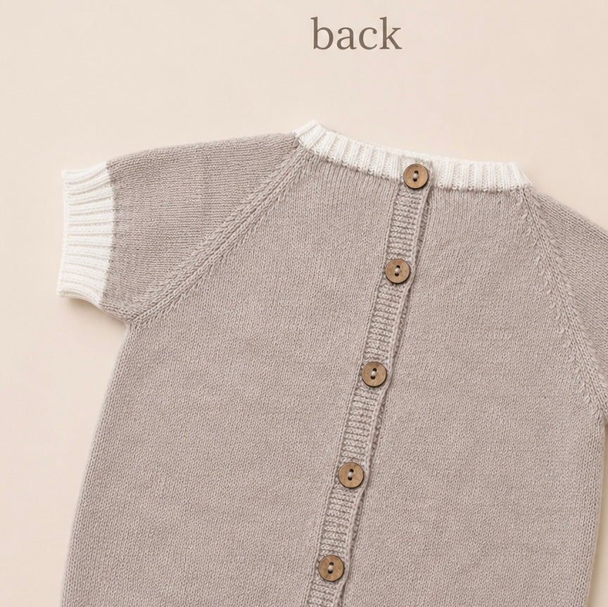 Toasted Short Sleeve Knit Set