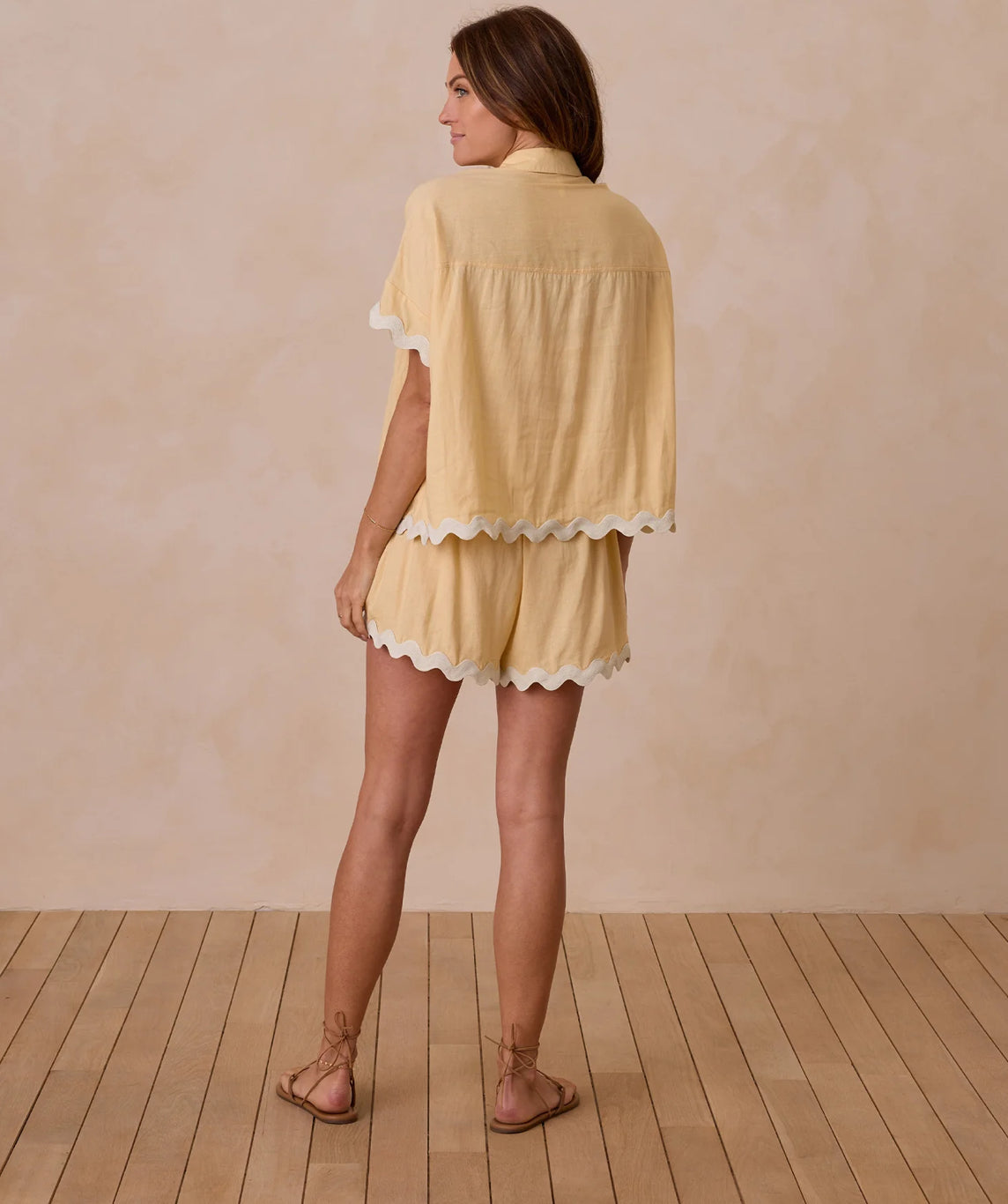 Ladies Yellow Kelli Set