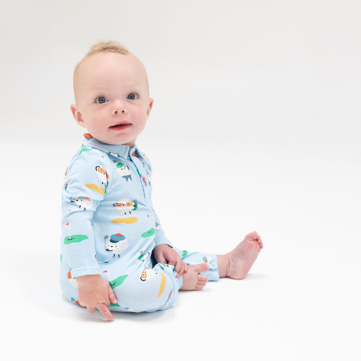 Golf Club Polo Romper
