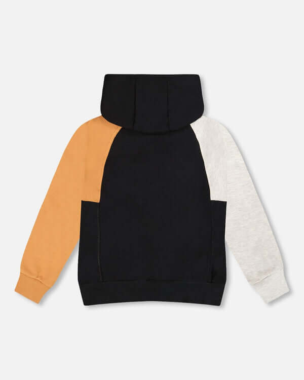 Anthracite Hooded Fleece Sweatshirt