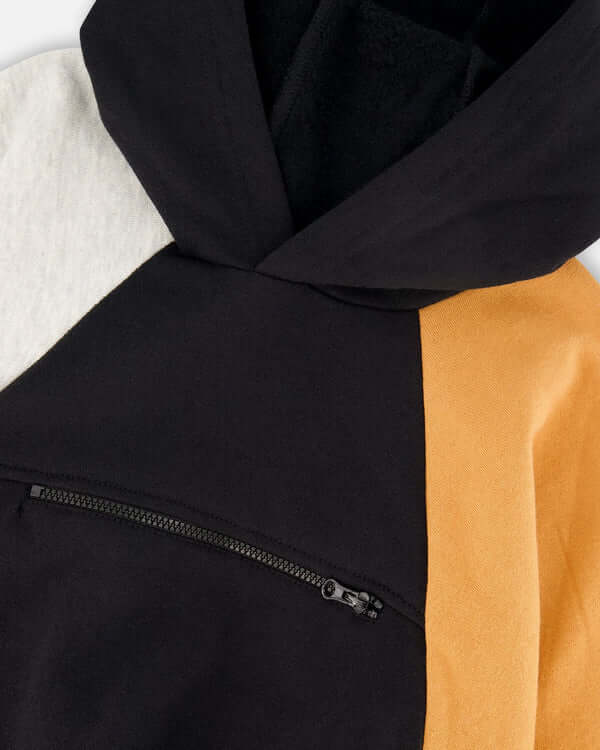 Anthracite Hooded Fleece Sweatshirt