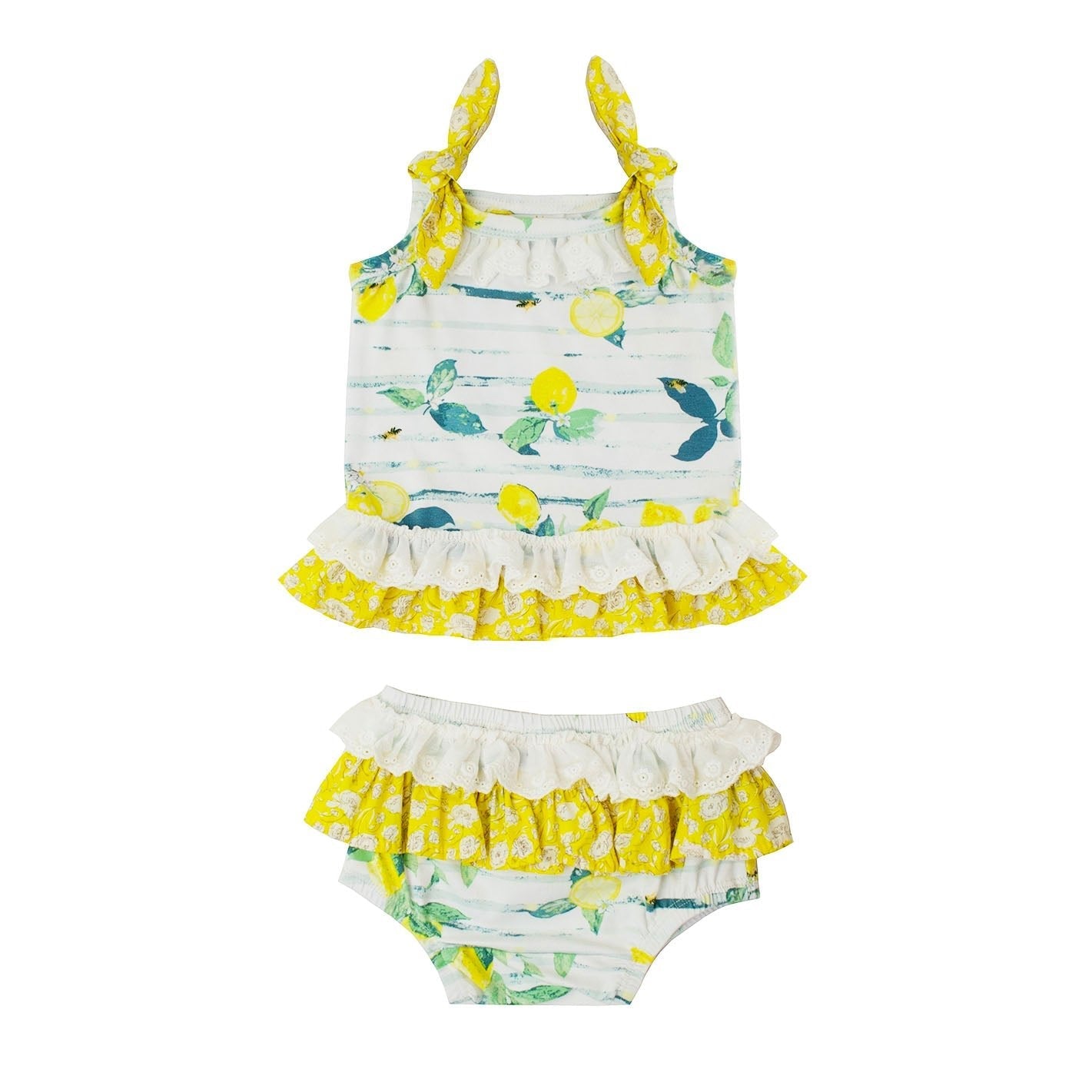 Lemon Drop Diaper Set