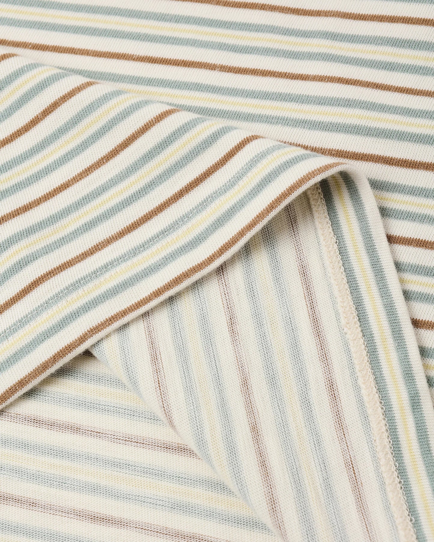 Green Vintage Stripe Relaxed Tee