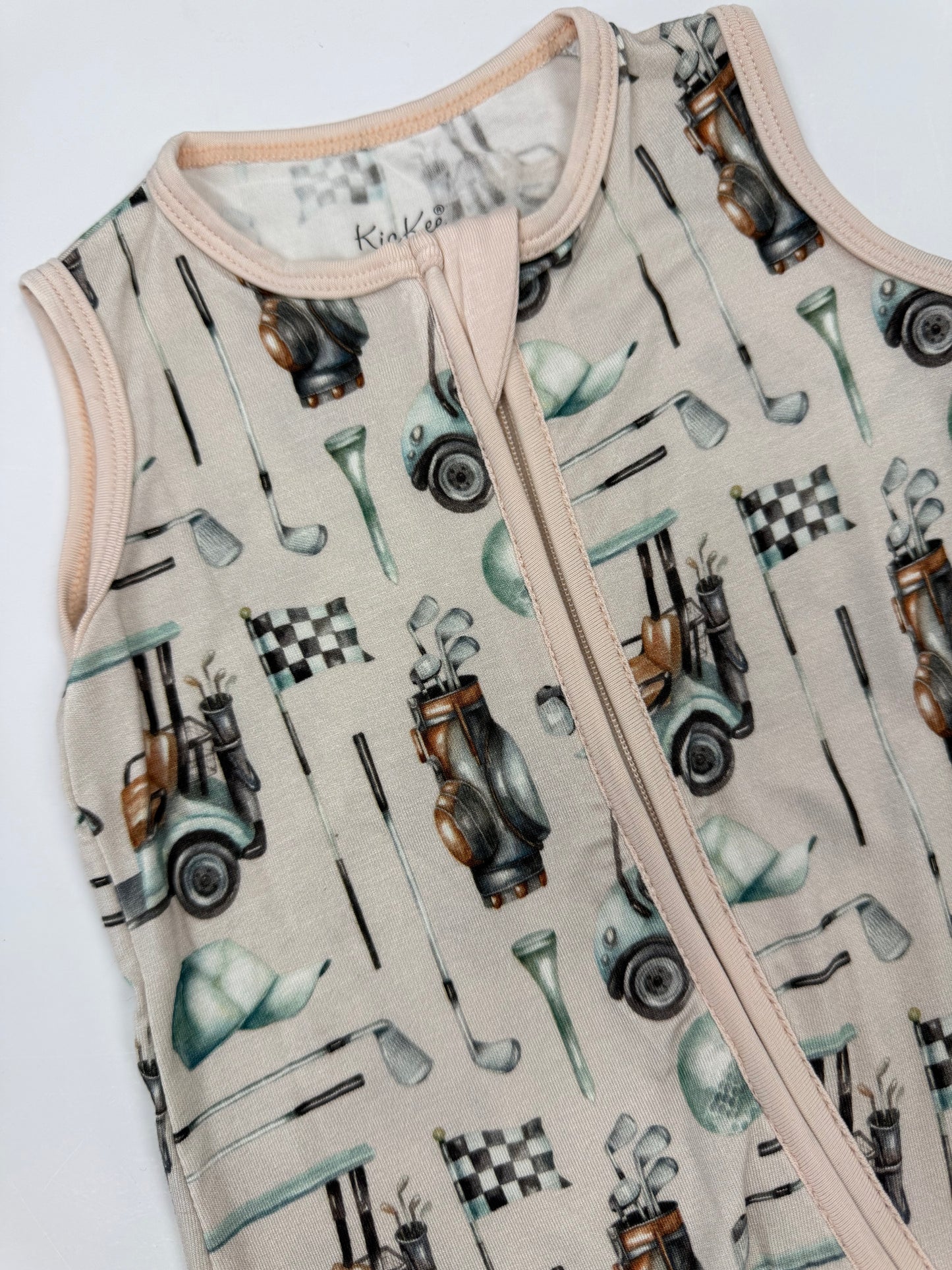 Print Finn Zip Tank Romper