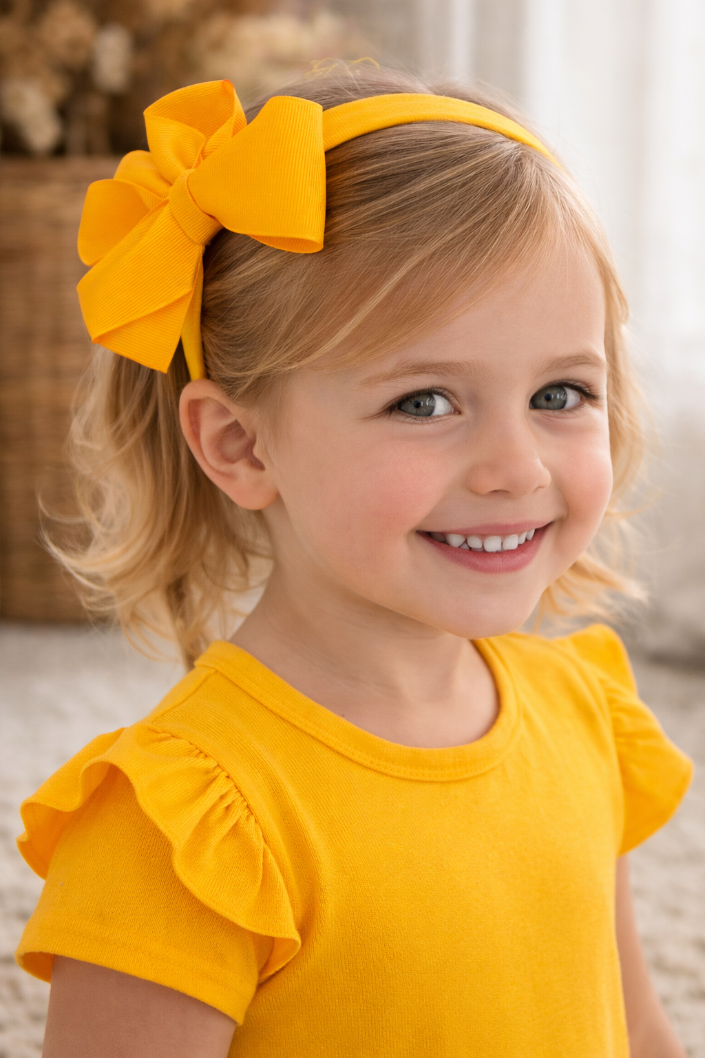 Gold Gro Bow Headband