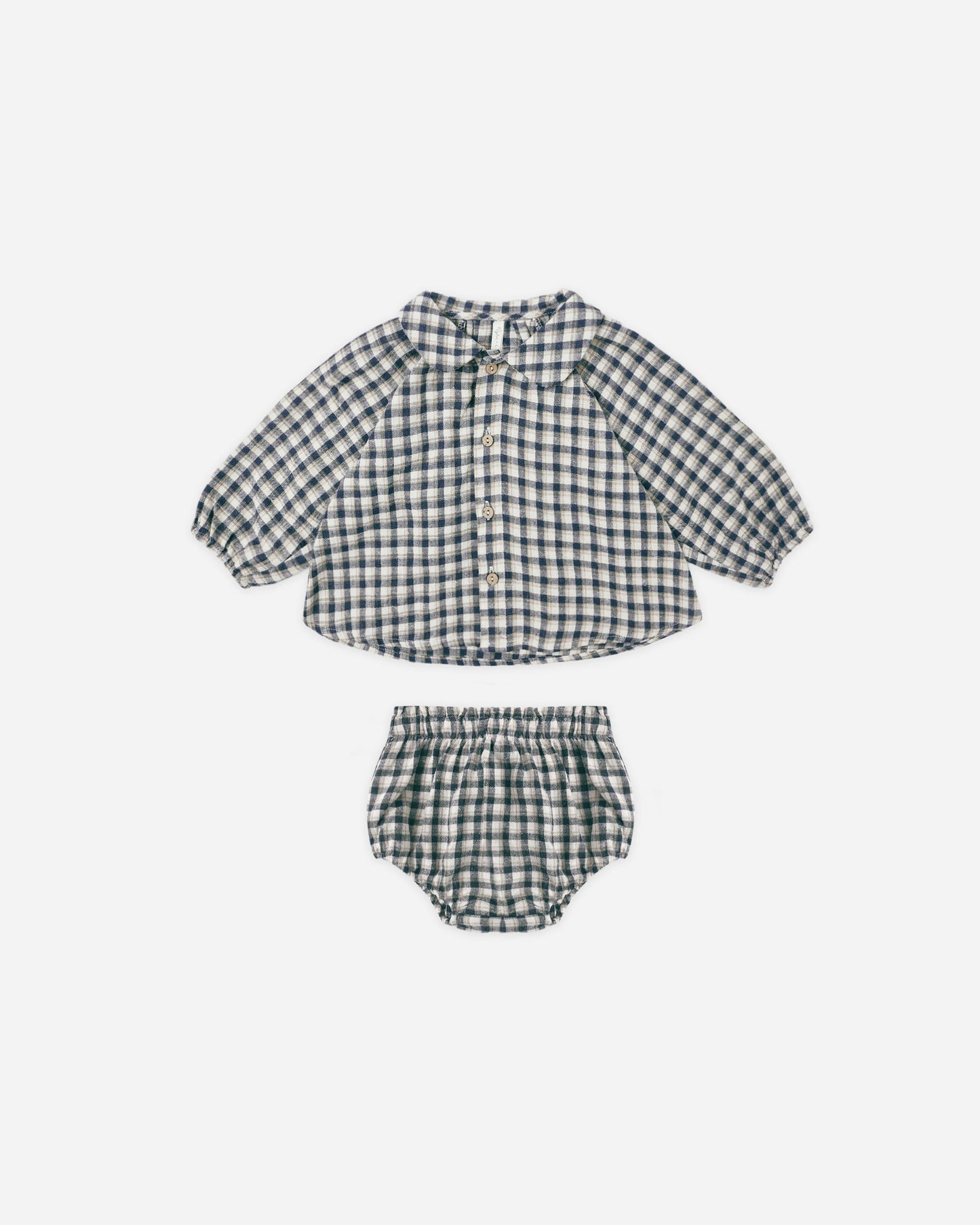 Nellie Set Navy Check