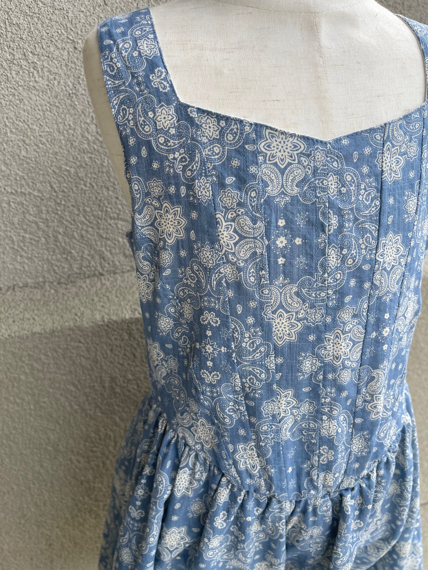 Bandana Print Dress