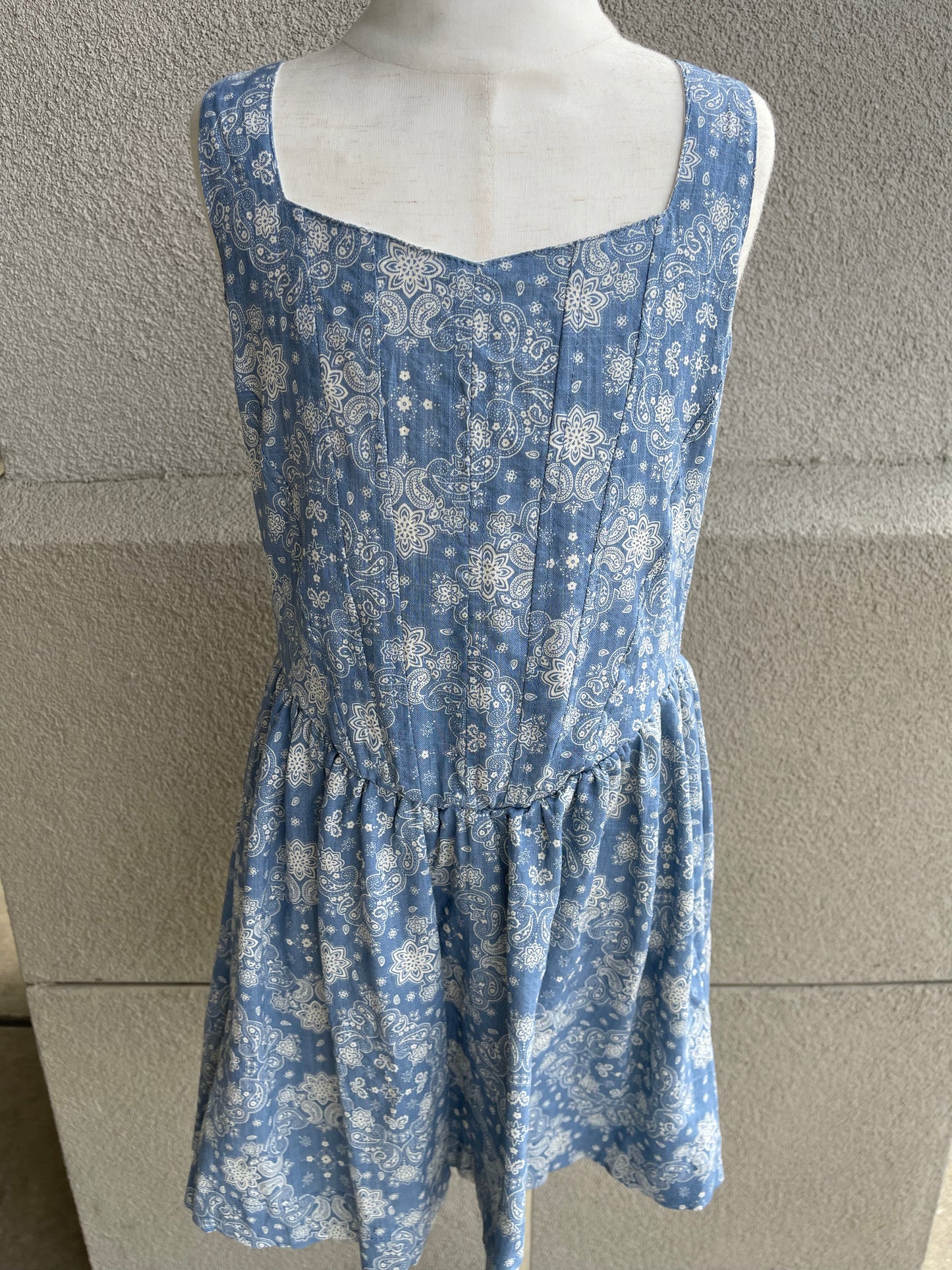 Bandana Print Dress