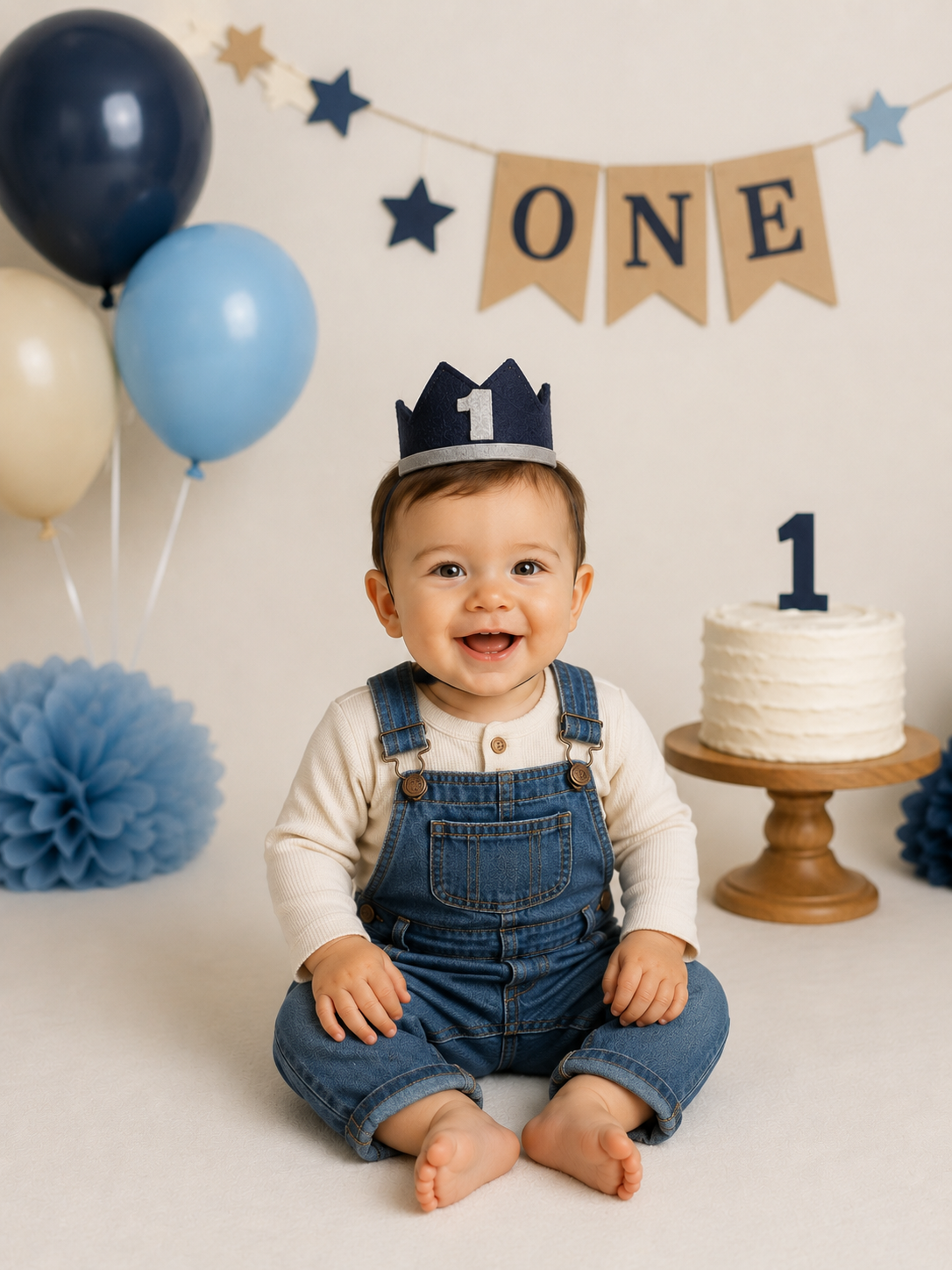 Navy/Gray #1 Crown Sweet Wink