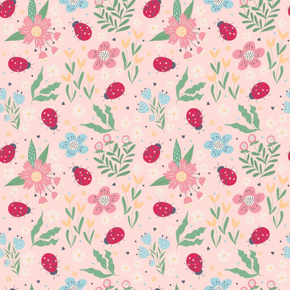 Ladybug Garden Footie