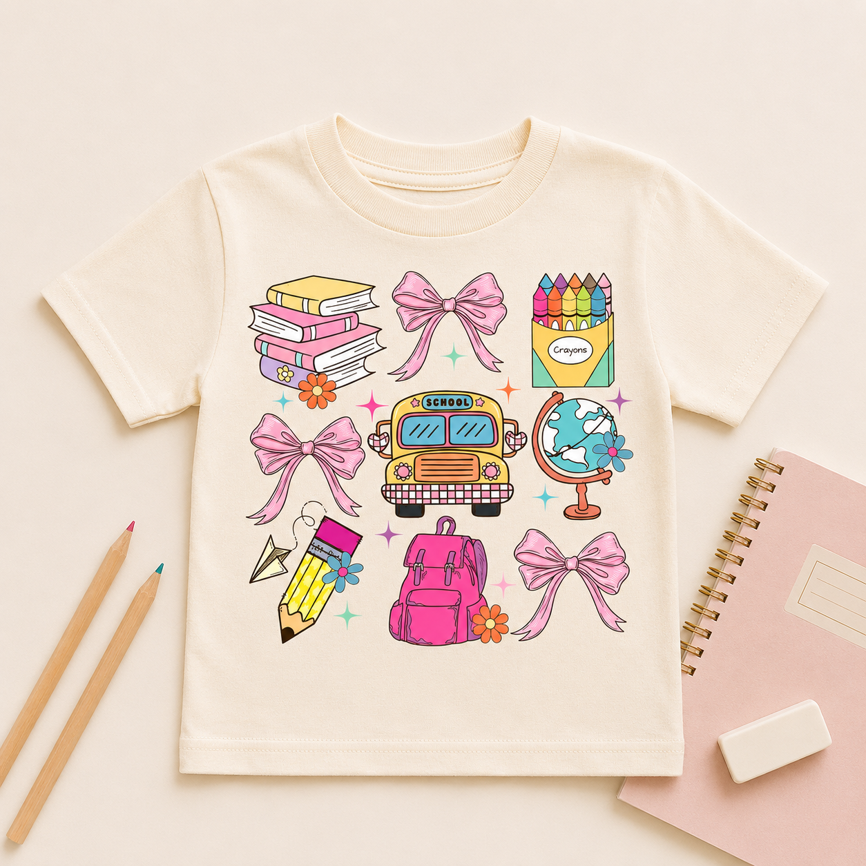 Cute Girls School Shirt