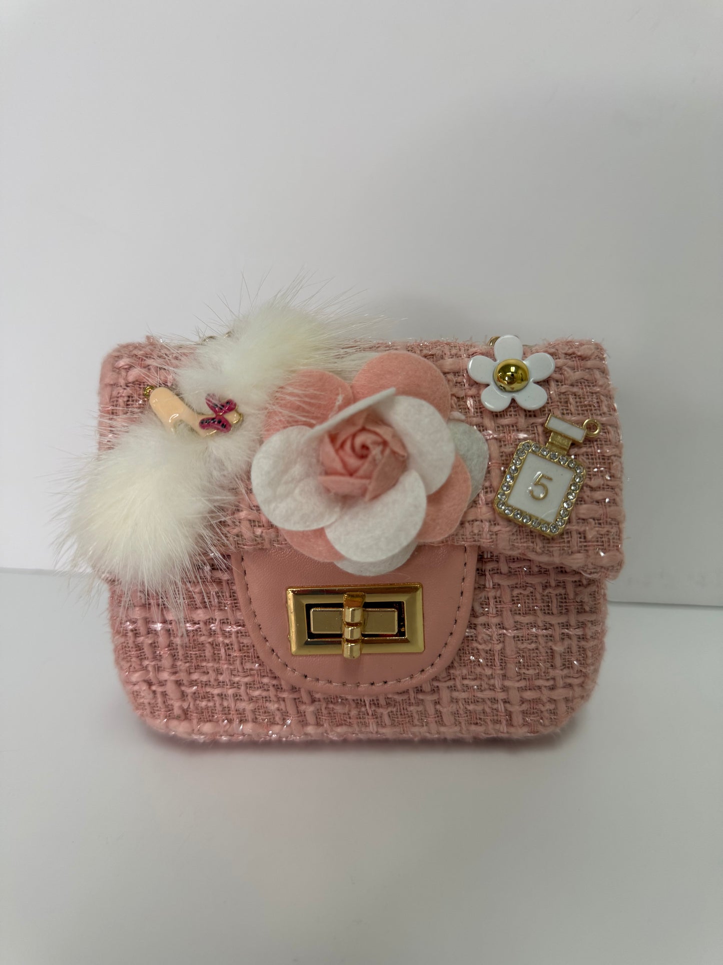 Tweed Charmed Purse