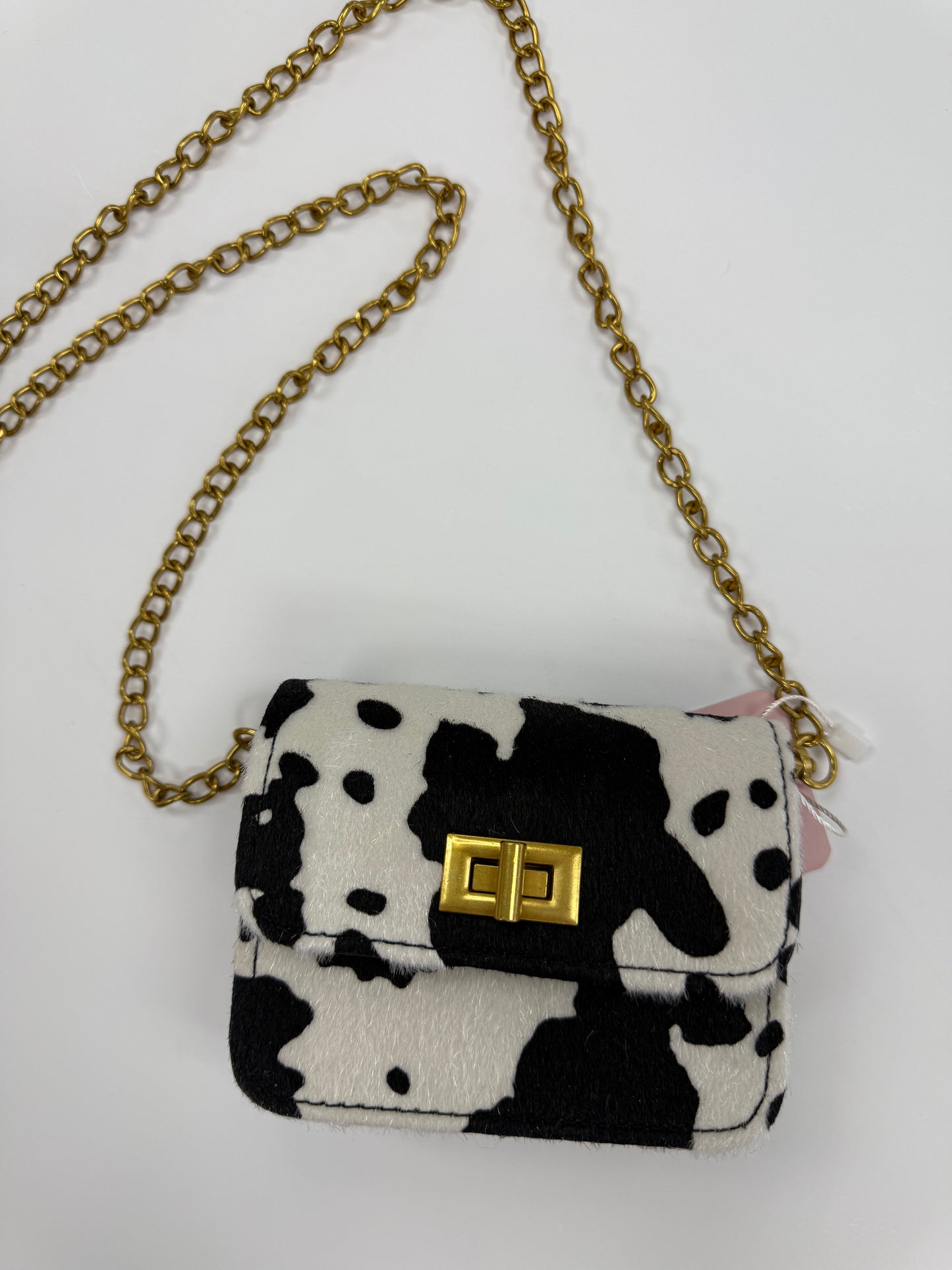 Black Cow Handbag