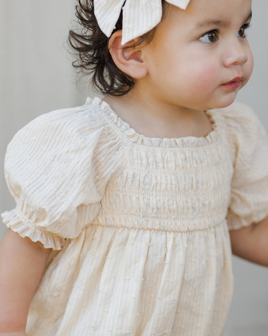 Hazel Romper Natural