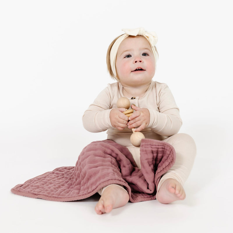Berry Cloud Muslin Burp Cloth